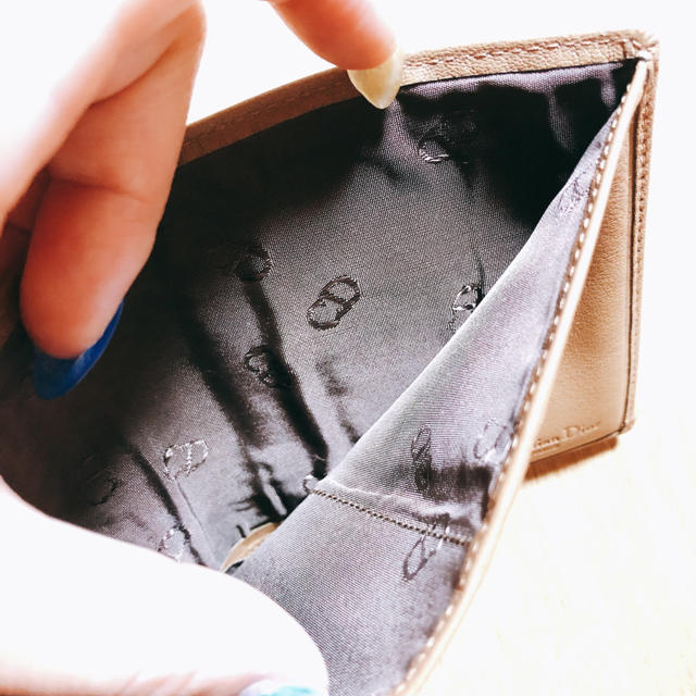 Christian Dior(クリスチャンディオール)のDior　ディオール　二つ折財布 レディースのファッション小物(財布)の商品写真