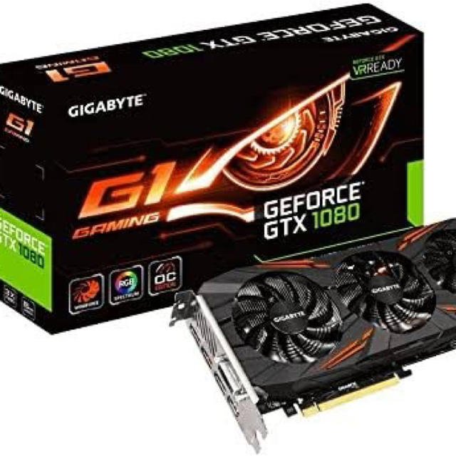 GIGABYTE  GTX 1080 ゲーミングモデル ビデオカード グラボ