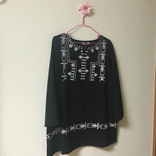 ミスティック(mystic)の★ 刺繍ブラウス ★(シャツ/ブラウス(長袖/七分))