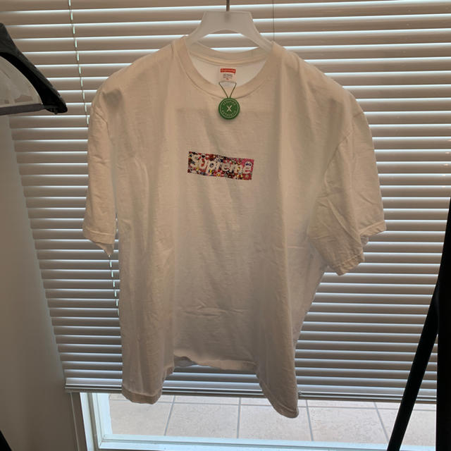 supreme COVID-19 BOX Logo tee white XLメンズ