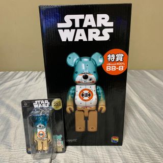 メディコムトイ(MEDICOM TOY)のベアブリック　スターウォーズ　BB-8 400% セットハッピーくじ(SF/ファンタジー/ホラー)