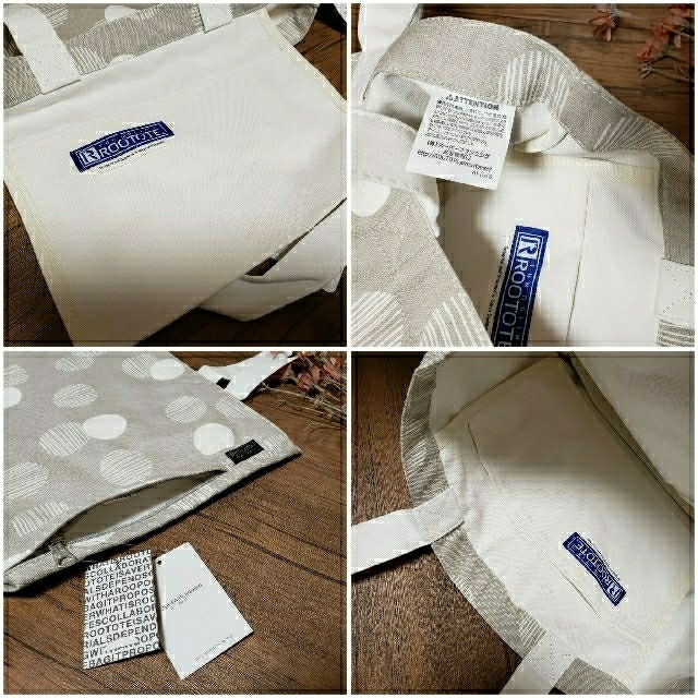 ROOTOTE(ルートート)の【ROOTOTE】｢EU.ミディアム.キャンバスｰF｣★トートバッグ★未使用★ レディースのバッグ(トートバッグ)の商品写真