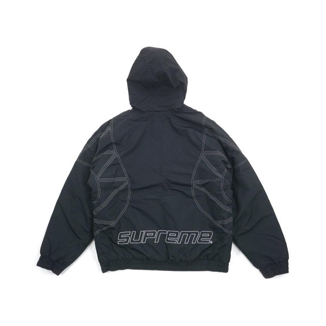 supreme zigzag puffy jacket シュプリーム ダウン - ダウンジャケット