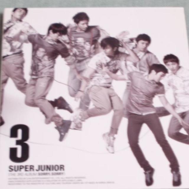 3集 SORRY,SORRY (Version C) CD 韓国盤 S J エンタメ/ホビーのCD(K-POP/アジア)の商品写真