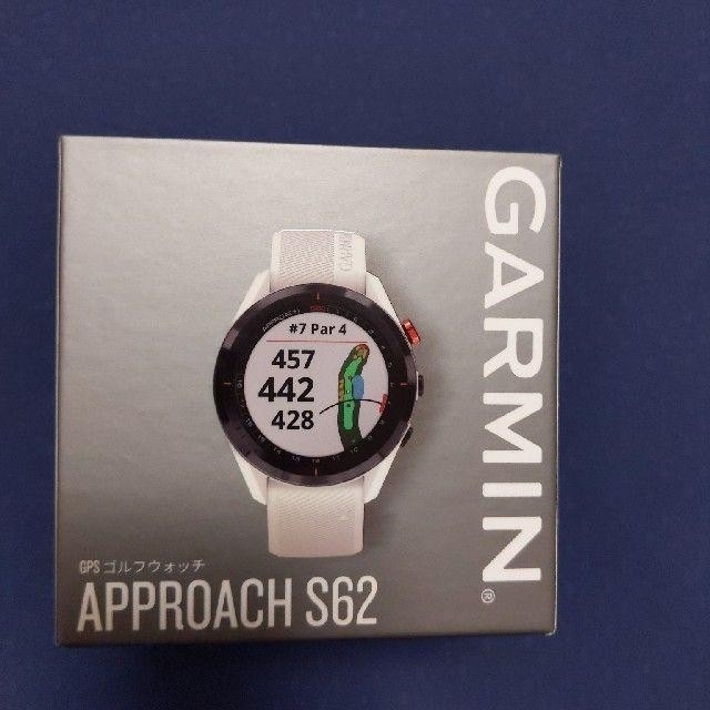 GARMIN(ガーミン)のGARMINガーミン ApproachS62　White 新品未使用 スポーツ/アウトドアのゴルフ(その他)の商品写真