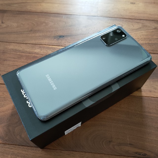 SAMSUNG - Samsung Galaxy S20 + 5G グレー PITAKAケース
