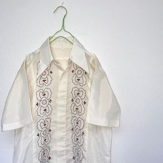 サンタモニカ(Santa Monica)のレトロ　ladies vintage Cuba shirt(シャツ/ブラウス(半袖/袖なし))