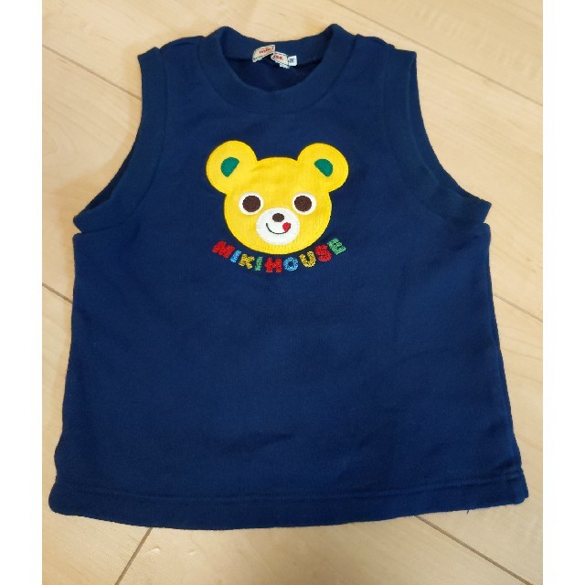 mikihouse(ミキハウス)のミキハウス　ベスト　90 キッズ/ベビー/マタニティのキッズ服男の子用(90cm~)(ジャケット/上着)の商品写真