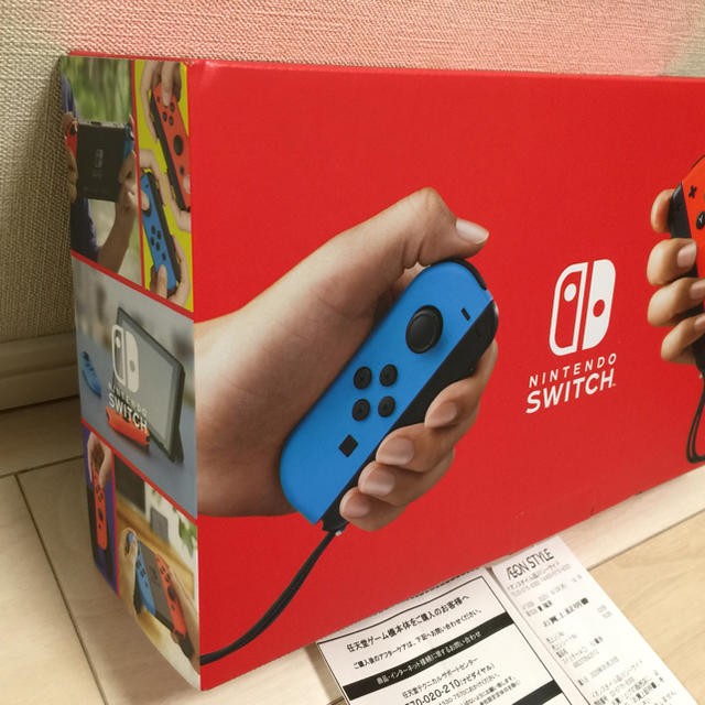 Nintendo Switch ネオンブルー/ネオンレッド 1