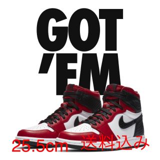 ナイキ(NIKE)のNIKE AIR JORDAN 1 HIGH OG SATIN RED(スニーカー)