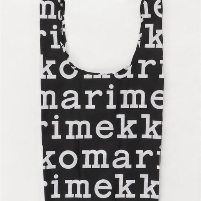 marimekko(マリメッコ)のマリメッコ　エコバック　マリロゴ　2個セット レディースのバッグ(エコバッグ)の商品写真