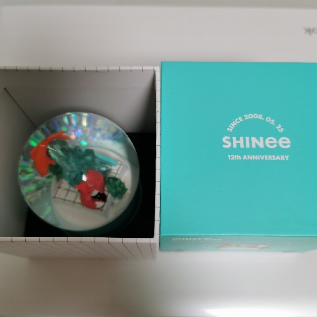 SHINee デビュー 12周年 記念 スノードーム  グリッターボール