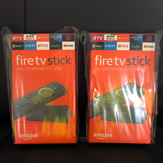 Amazon fire tv stick 新品　未開封品　2個セット