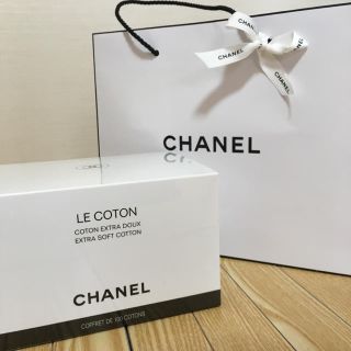 シャネル(CHANEL)のCHANEL コットン 100枚入り ショップバッグ付き(その他)