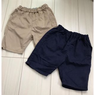 ムジルシリョウヒン(MUJI (無印良品))の無印良品　チノパン　ハーフパンツ　80サイズ(パンツ)