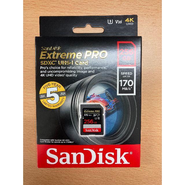 SanDisk SDカード Extreme Pro SDXC 256GB