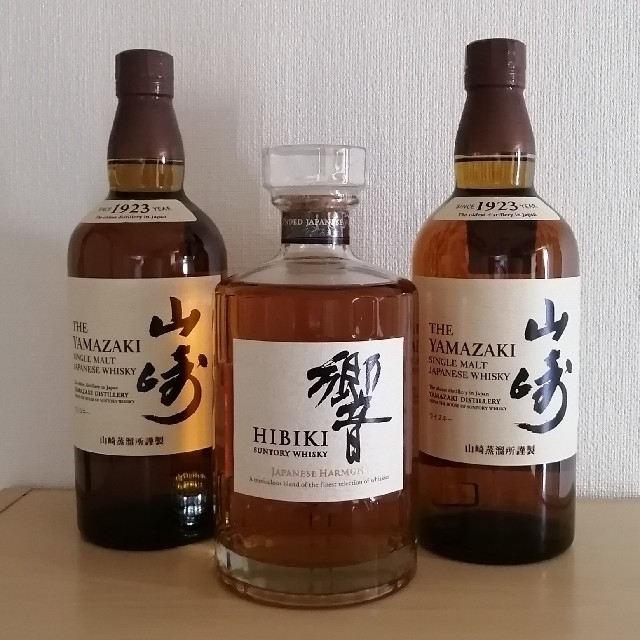 送料込み・入手困難】サントリーウィスキー3本セット 響2本&山崎1本 送料込み・入手困難】サントリーウィスキー3本セット 響2本&山崎1本