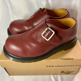 ドクターマーチン(Dr.Martens)の*お値下げ*【Dr.Martens】チェリーレッド ベルトシューズ(ローファー/革靴)