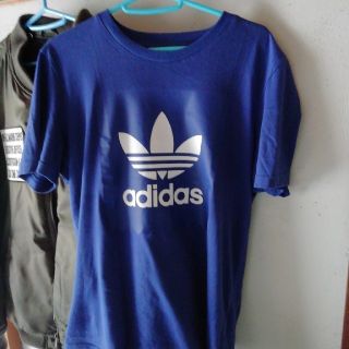 アディダス(adidas)のアディダスオリジナルス　トレフォイル　T シャツ　メンズ　M　ブルー　青(Tシャツ/カットソー(半袖/袖なし))