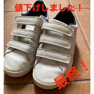 エイチアンドエム(H&M)の【最終値下げ！】○【中古】H&M子供用スニーカー(18.5cm)(スニーカー)