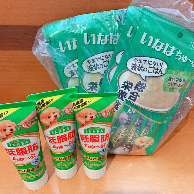 いなばペットフード いなば 犬用ちゅーる 低脂肪ちゅーぶ(チャオチュール)の通販 by Lavender いなば 低脂肪 ちゅーぶ 犬 おやつ ドッグフード 10本