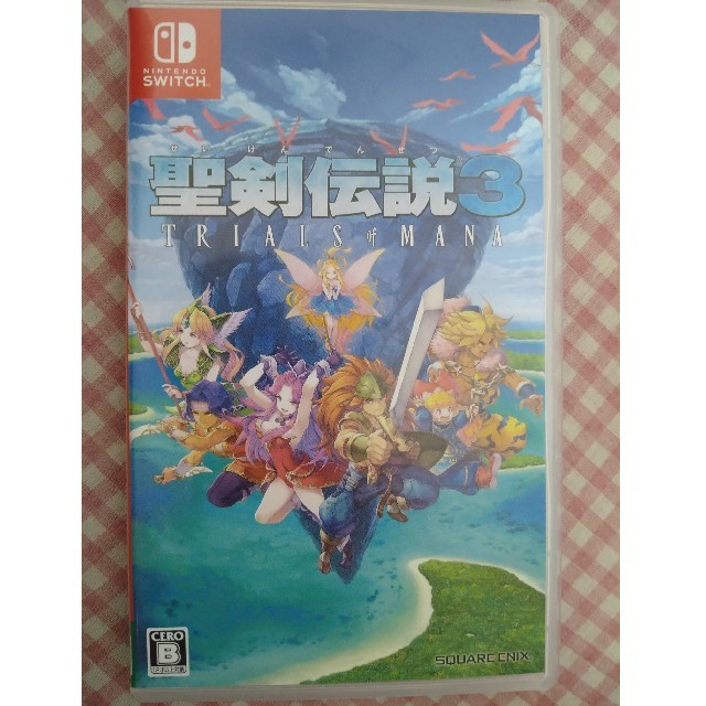 聖剣伝説3 Switch エンタメ/ホビーのゲームソフト/ゲーム機本体(携帯用ゲームソフト)の商品写真