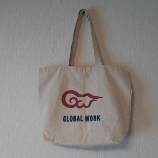 グローバルワーク(GLOBAL WORK)のGLOBAL　WORK　トートバッグ　エコバッグ(トートバッグ)