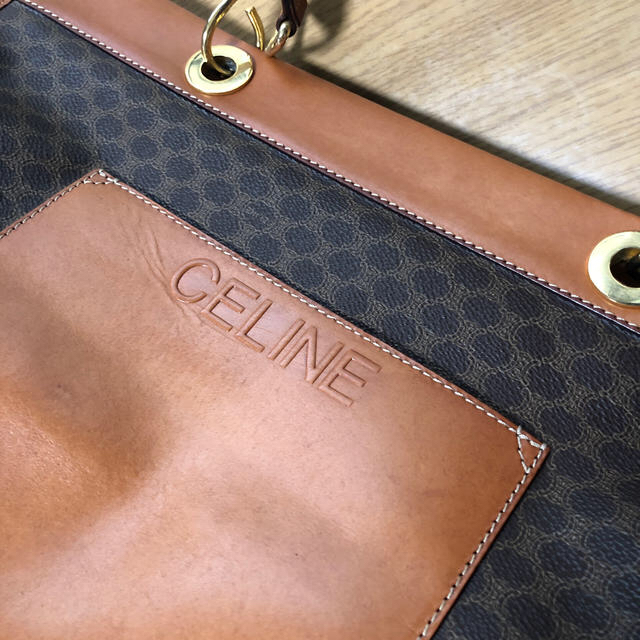 CEFINE(セフィーヌ)の再掲載)セリーヌ　ヴィンテージ　大型バック レディースのバッグ(ハンドバッグ)の商品写真
