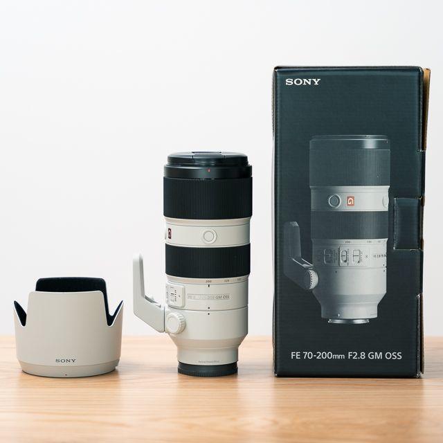 SONY(ソニー)の【美品】FE 70-200mm F2.8 GM OSS SEL70200GM スマホ/家電/カメラのカメラ(レンズ(ズーム))の商品写真
