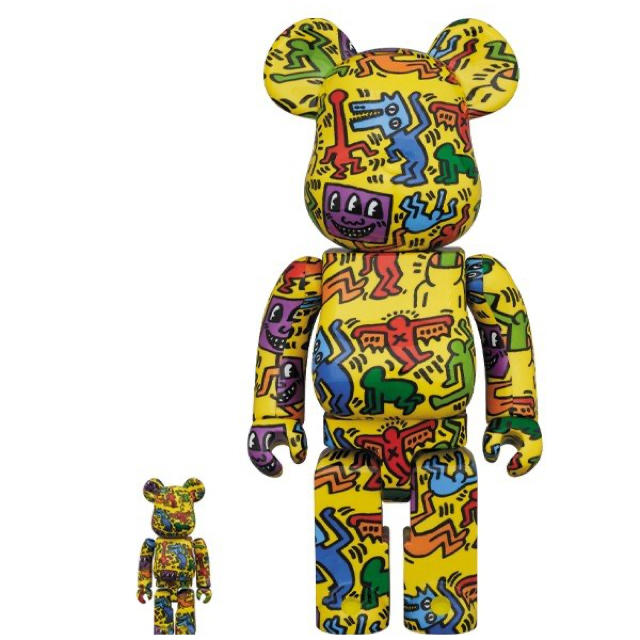 BE@RBRICK KEITH HARING #5 100％ & 400％