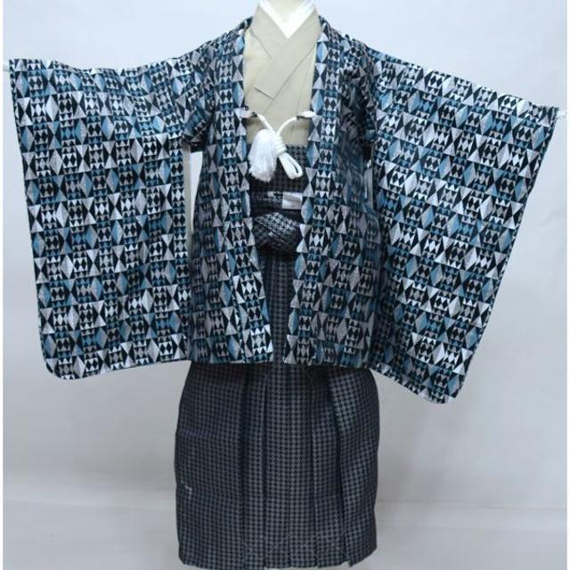 七五三 五歳 男児 羽織 袴フルセット 日本製 おりびと NO33454別途￥3300
