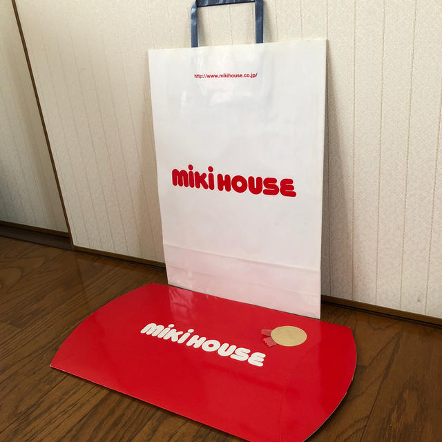 mikihouse(ミキハウス)のミキハウス　紙袋&ケース　セット レディースのバッグ(ショップ袋)の商品写真