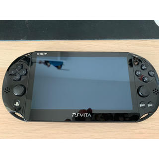 プレイステーション(PlayStation)のPsvita 本体のみ　メモリカード付き(携帯用ゲーム機本体)