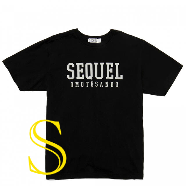 ✨最終値下✨早い者勝ち✨即完売✨SEQUEL ロゴTシャツ Sサイズ 黒 灰✨