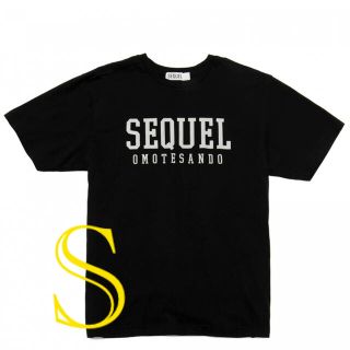 フラグメント(FRAGMENT)の✨最終値下✨早い者勝ち✨即完売✨SEQUEL ロゴTシャツ Sサイズ 黒 灰✨(Tシャツ/カットソー(半袖/袖なし))