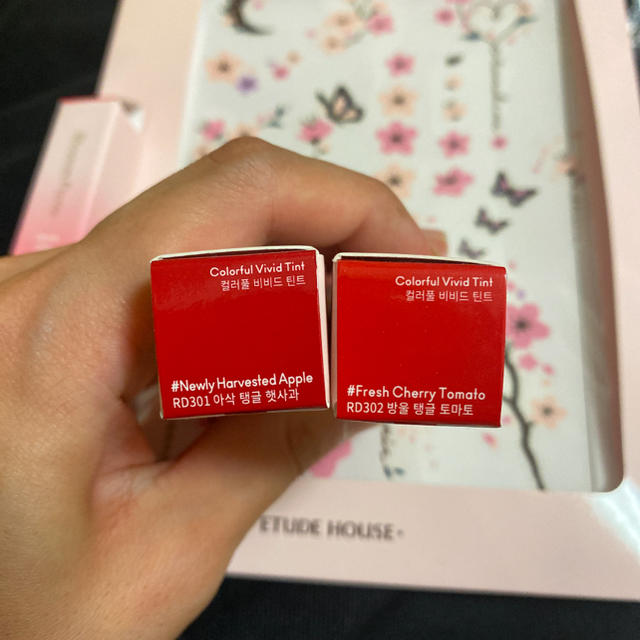 ETUDE HOUSE(エチュードハウス)のエチュードハウスのリップ3本セット コスメ/美容のベースメイク/化粧品(口紅)の商品写真