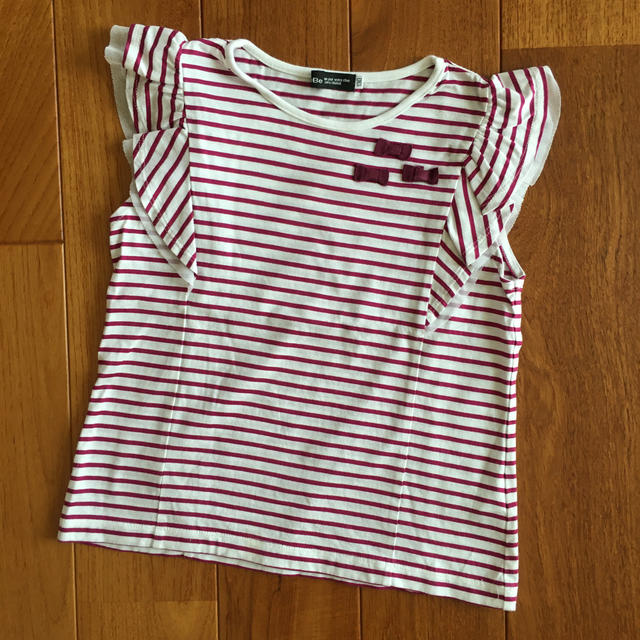 BeBe(ベベ)のmintomintominto様専用　BEBE ベベ　カットソー　ボーダー キッズ/ベビー/マタニティのキッズ服女の子用(90cm~)(Tシャツ/カットソー)の商品写真