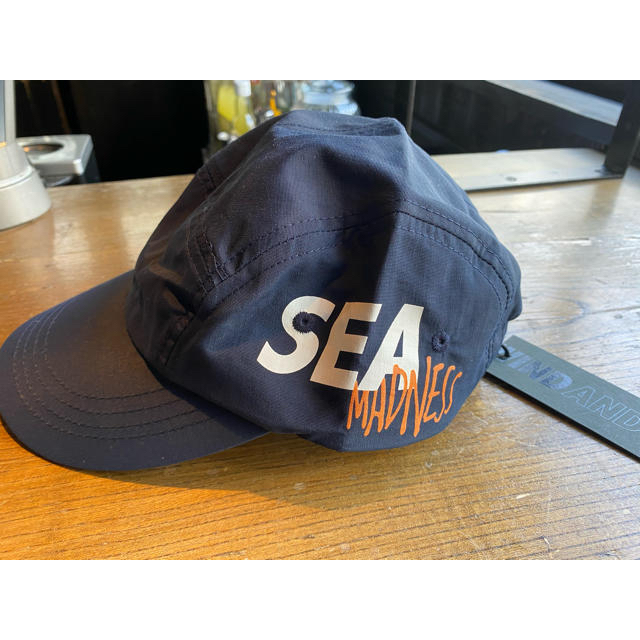 SEA - 【Jun0878様専用】WIND AND SEA キャップネイビーの通販 by ...