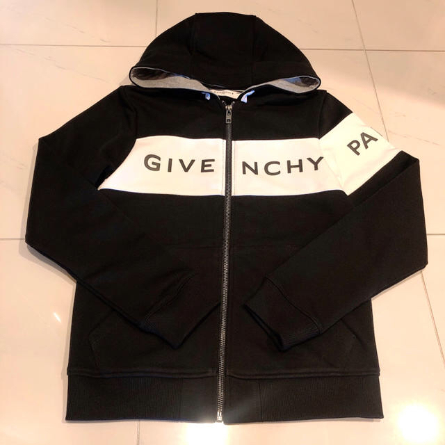 GIVENCHY - GIVENCHY パーカー ジャケット 黒 ブラック ジバンシー 美 ...