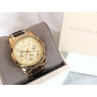 マイケルコース(Michael Kors)のマイケルコース 腕時計 べっ甲 中古品(腕時計)