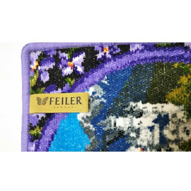 FEILER(フェイラー)の8/18まで値下げ【新品】FEILER  ノイシュヴァンシュタイン城 ハンカチ レディースのファッション小物(ハンカチ)の商品写真