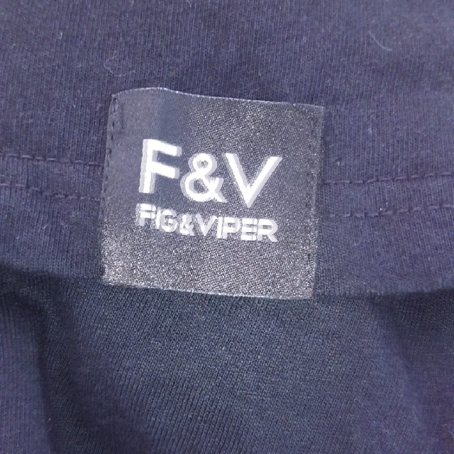 FIG&VIPER(フィグアンドヴァイパー)のフィグアンドヴァイパー レディースTシャツ 黒 M レディースのトップス(Tシャツ(半袖/袖なし))の商品写真