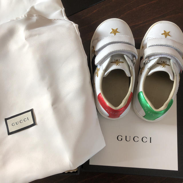 Gucci(グッチ)のグッチ　キッズ　シューズ　 キッズ/ベビー/マタニティのベビー靴/シューズ(~14cm)(スニーカー)の商品写真