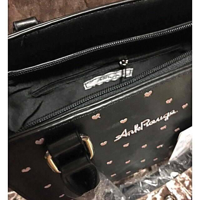 Ank Rouge(アンクルージュ)のアンクルージュ　💖刺繍  2way バッグ レディースのバッグ(ショルダーバッグ)の商品写真