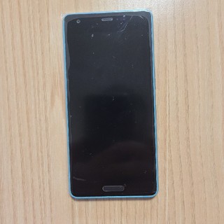 アンドロイド(ANDROID)のY!mobile　AndroidOne　X3 ブルー　※ジャンク(スマートフォン本体)