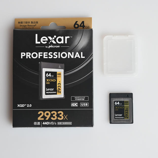 【鷹正宗さま専用】Lexar XQDカード 64GB 2枚