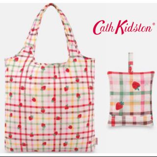 キャスキッドソン(Cath Kidston)のさくら様専用【新品】キャスキッドソン いちご エコバッグ(エコバッグ)