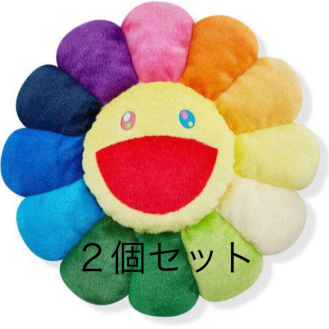 村上隆花kaikaikiki Flower Cushion 30cm 2個セット