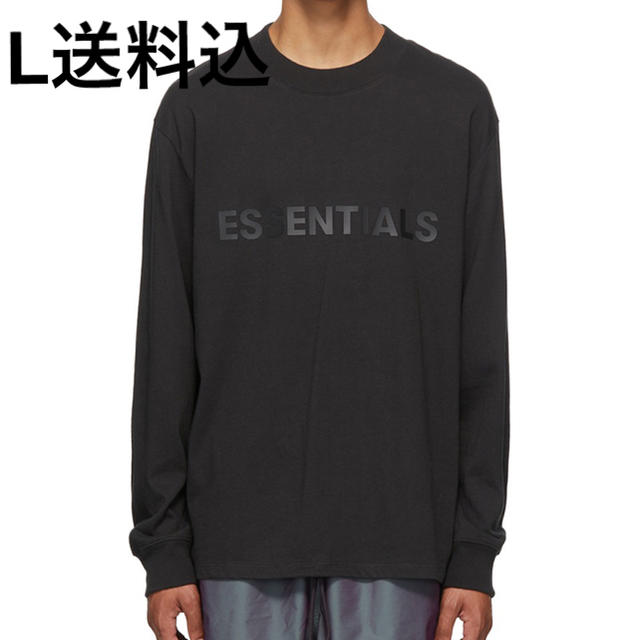 FOG ESSENTIALS 長袖Tシャツ ロンTee 黒 L 新品 送料込