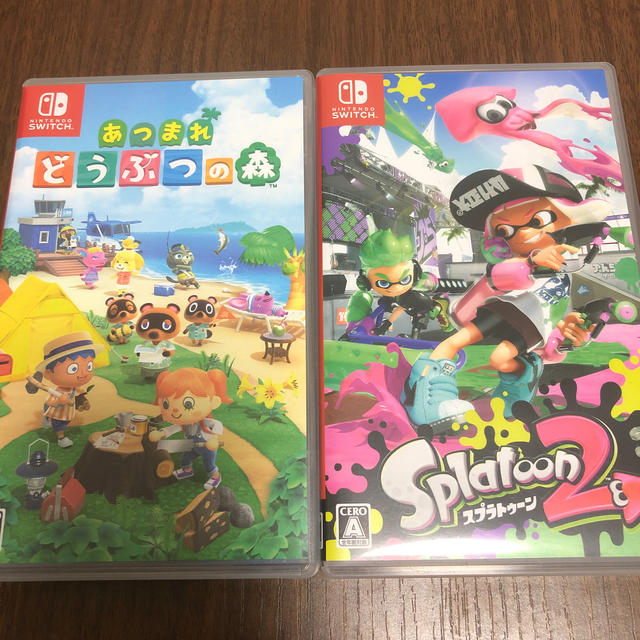 Switch あつ森 スプラトゥーン ソフト セット